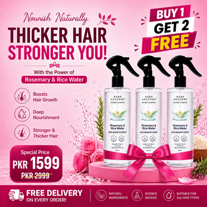 Rosemary and Rice Water Buy 1 Get 2 Free