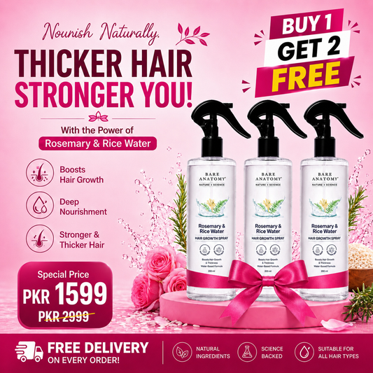 Rosemary and Rice Water Buy 1 Get 2 Free