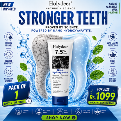 Holydeer Nano Hydroxyapatite Toothpaste Pack of 1