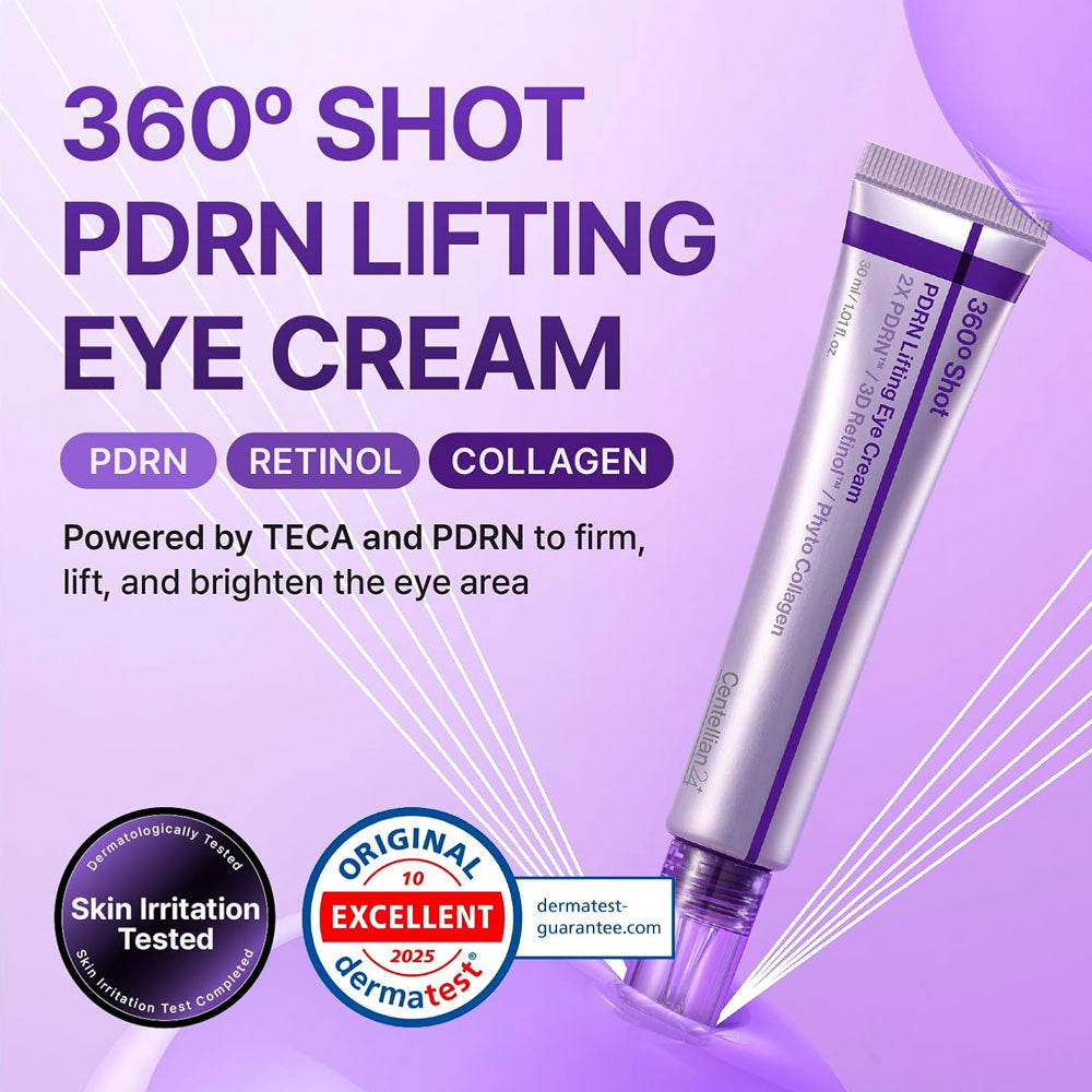 Centellian24 360º Shot PDRN Lifting Eye Cream 30ml (Buy 1 Get 1 Free)